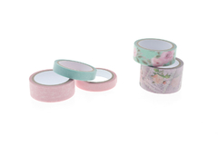 WASHI TAPE 5 ROLLOS DE 4 MTS. "ROSES EDITION" en internet