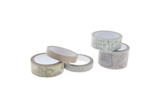 WASHI TAPE 5 ROLLOS DE 4 MTS. "STAMP EDITION" - comprar online