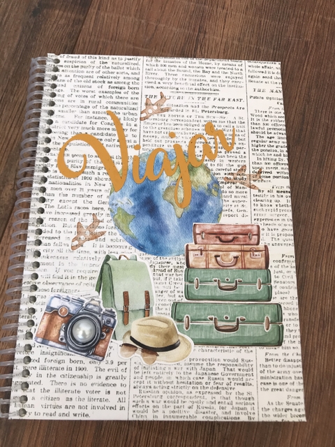 Diario de viaje (cuaderno de viaje con hojas lisas)
