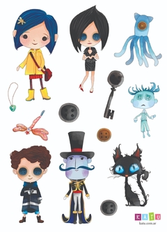 Stickers Linea KATU 034 - Coraline