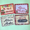 2X1 - CARTELES NAVIDAD AUTOADHESIVOS