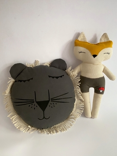 Almohadon ALEX Gris - Ollie MiniDeco Online