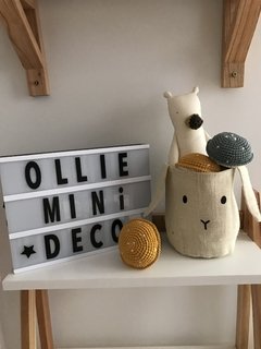 Mini Cesto Conejito - Ollie MiniDeco Online