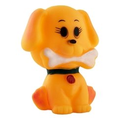 Brinquedo Cachorrinho C/ Osso 10Cm