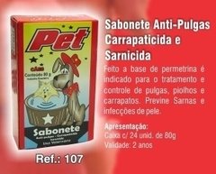 Sabonete Star Pet Ant Pulgas 80G