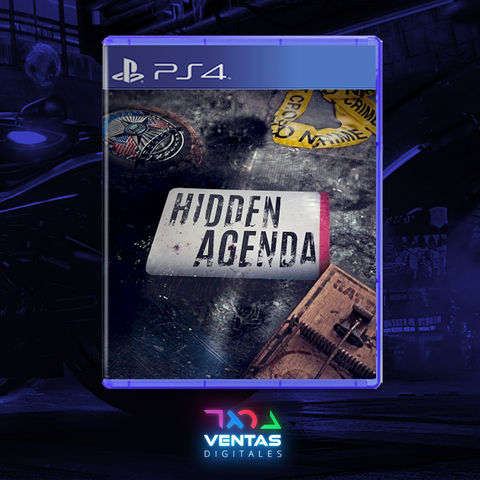 Intenciones Ocultas / Hidden Agenda / Ps4 1a / Garantía / Vd