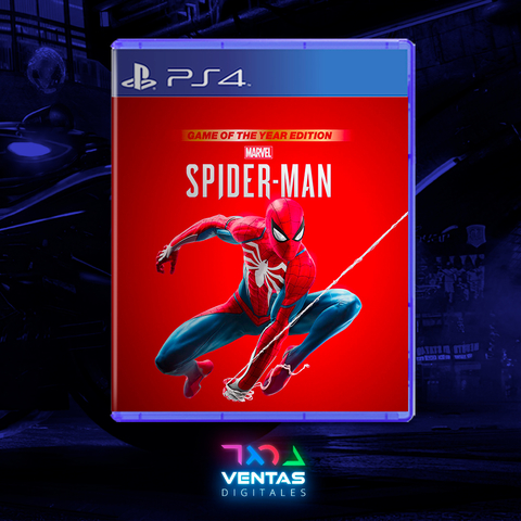 Marvel's Spider-Man: GotY Ed. PS4 1ria Gtia