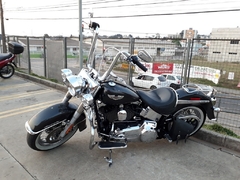 Cabo de embreagem em Aeroquip Cromado - Guidão 12" Pol. - Seca Sovaco - Harley Davidson - Fat Bob 2018+ - Ronco V2