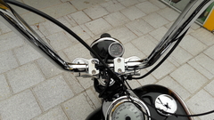 Riser para Harley Davidson - CROMADO - Para Guidão De 1" Polegada - Ronco V2