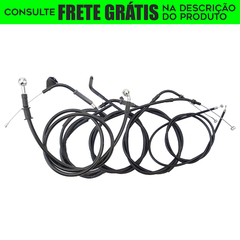 Kit Completo Cabos Comando - 14" Pol. - Guidão Seca Sovaco - Yamaha - Virago 250