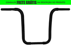 Guidão CURVE Seca Sovaco - 15" Pol. Altura - Tubo 1.1/4" Pol. - PRETO - Outras marcas