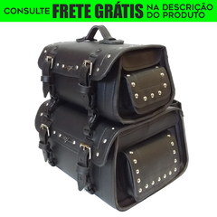 Sissy Bag - Modelo Double Bag (Com Enfeites) - Preto - 75 L