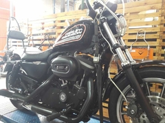 Sissy Bar com Easy Rider - Fixo - PRETO - Harley Davidson - Sportster 883/1200/48