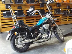 Sissy Bar com Easy Rider - Fixo - CROMADO - Honda - Shadow 600 (1995-2005) na internet