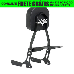 Sissy Bar Fixo - PRETO - Harley Davidson - Sportster 883/1200/48