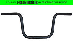 Guidão Seca Sovaco - 10" Pol. Altura - Tubo 1" Pol. - PRETO - Outras marcas