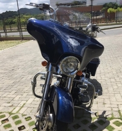 Guidão Seca Sovaco - 14" Pol. Altura - Tubo 1.1/4" Pol. TOURING - PRETO - Harley Davidson - loja online