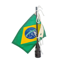 Haste de Bandeira com Bandeira (Tour Pack) - PRETO - Harley Davidson - Electra Ultra na internet