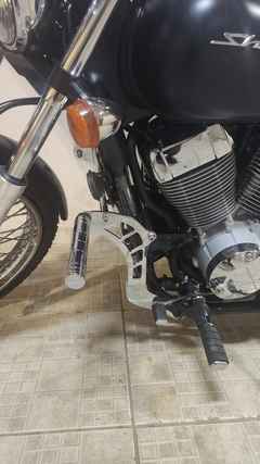 Protetor de motor com Pedaleira - CROMADO - Honda - Shadow 750 - loja online