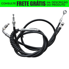 Kit Cabos Comando - 15" Pol. - Guidão Seca Sovaco - Harley Davidson - Street Bob (2018+)