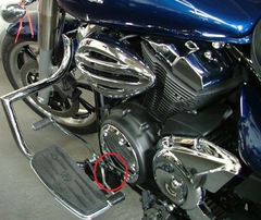 Imagem do Mata cachorro/Protetor de Motor - CROMADO - Yamaha - Midnight Star 950 (2009+)