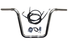 Kit Guidão Seca Sovaco - 14" Pol. Altura - Tubo 1.1/4" Pol. - CROMADO - Harley Davidson - Fat Bob (2018+) - comprar online