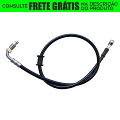 Flexível de Freio/Aeroquip (ABS) - Guidão 15" Pol. - Preto - Harley Davidson - Slim (2018+)