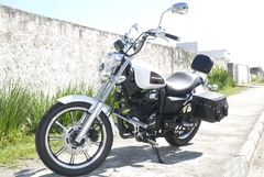 Protetor de motor com Pedaleira - PRETO - Drafra - Horizon 150 (2015+) - Ronco V2