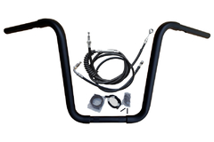 Kit Guidão Seca Sovaco - 18" Pol. Altura - Tubo 1.1/4" Pol. - PRETO - Harley Davidson - Slim (2018+) - comprar online