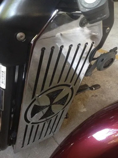 Protetor de Radiador - CROMADO - Honda - Shadow 750 (2011-2014) na internet