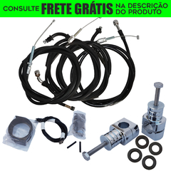 Kit Instalação - 15" Pol. Altura - para Guidão Seca Sovaco - Honda - Shadow 600