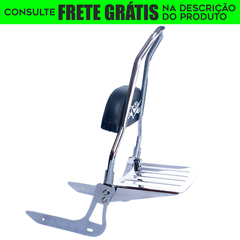 Sissy Bar com Easy Rider - Fixo - CROMADO - Honda - Shadow 750 (2006-2010)