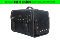 Sissy Bag - Modelo Baú Júnior (Com Enfeites) - Preto - 30 L