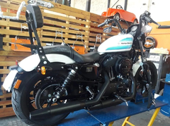 Sissy Bar Destacável - CROMADO - Harley Davidson - Sportster 883/1200/48 - Ronco V2