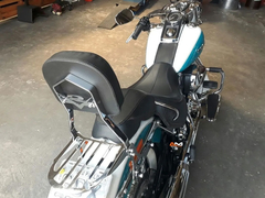 Sissy Bar Destacável - PRETO - Harley Davidson - Deluxe (até 2017) - Ronco V2