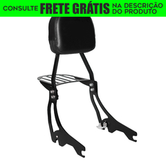 Sissy Bar Destacável - PRETO - Harley Davidson - Heritage (2018+)