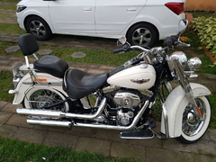 Imagem do Sissy Bar Destacável - PRETO - Harley Davidson - Heritage Custom - SEM bagageiro (até 2017)