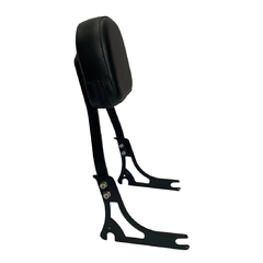 Sissy Bar Destacável - PRETO - Harley Davidson - Deluxe - SEM bagageiro (até 2017) - comprar online