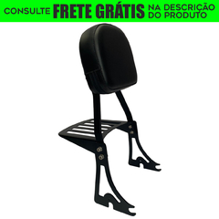 Sissy Bar Destacável - PRETO - Harley Davidson - Deluxe (2018+)