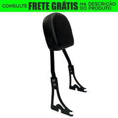 Sissy Bar Destacável - PRETO - Harley Davidson - Heritage Custom - SEM bagageiro (2018+)