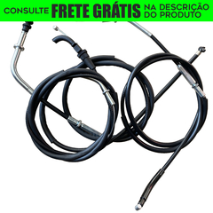 Kit Cabos Comando - 15" Pol. - Guidão Seca Sovaco - Kawasaki - Vulcan 650