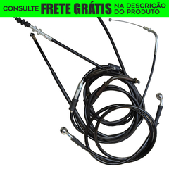 Kit Completo Cabos Comando - 18" Pol. - Guidão Seca Sovaco - Kawasaki - Vulcan 900