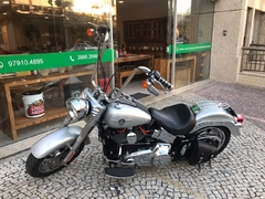 Kit Guidão Seca Sovaco - 14" Pol. Altura - Tubo 1.1/4" Pol. - CROMADO - Harley Davidson - Fat Boy (2018+) - loja online