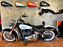 Encosto de Piloto para banco solo - CROMADO - Harley Davidson - Deluxe (até 2017) - Ronco V2