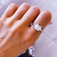 Anillo gatito - plata 925 (cod 14)