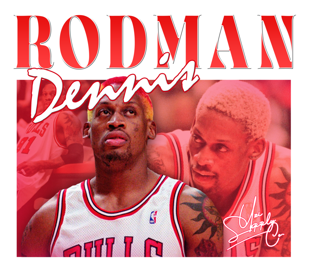 CAMISETA UZI MERCH BOX NBA RODMAN