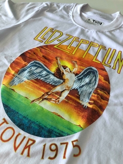 Camiseta Uzi Vintage Led Zeppelin na internet