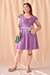 Vestido Marinero (lila) - tienda online