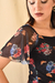 Blusa Ophelia (mariposas negra) - comprar online