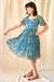 Vestido Ophelia (pajaritos turquesa) - comprar online